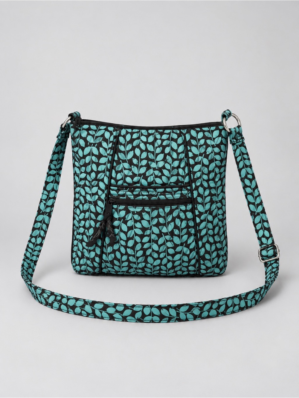 Vera Bradley Shower Vines Hipster Crossbody Bag Quilted Retired Bohemian